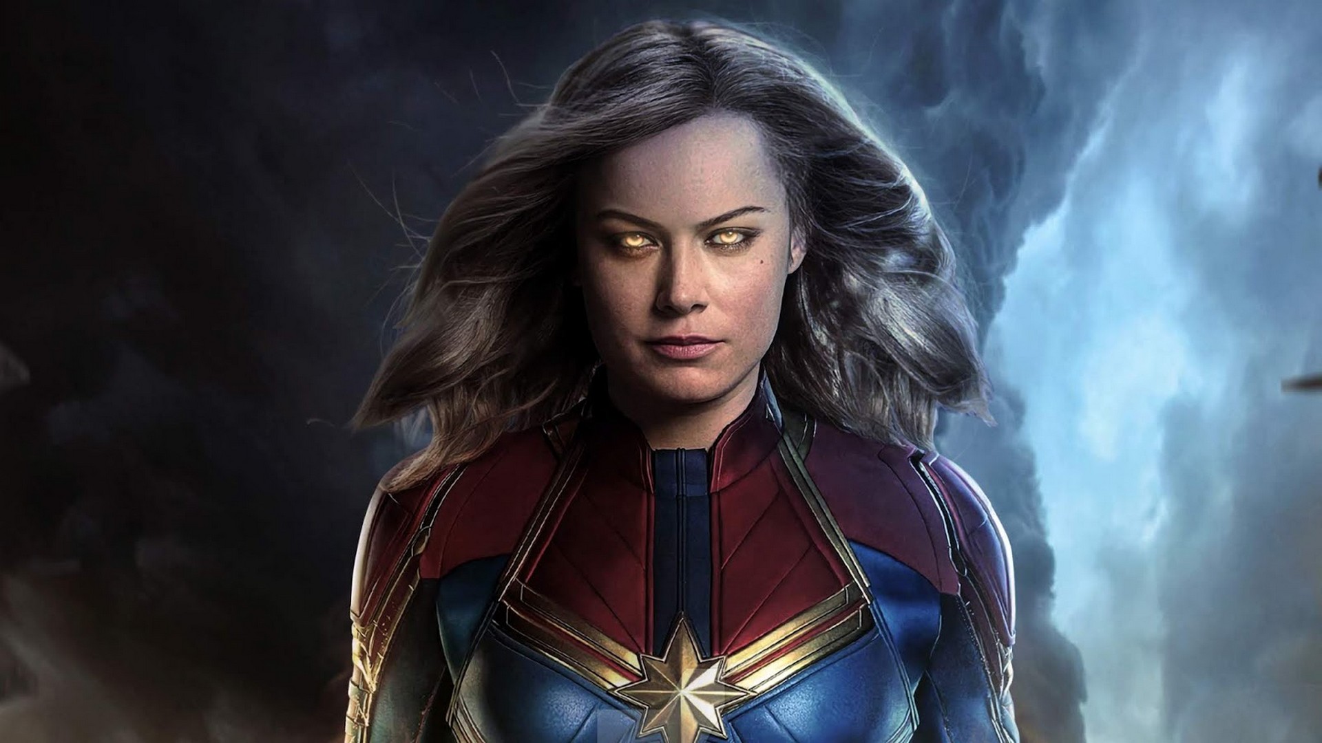 Captain Marvel Wallpaper Hd With High-resolution Pixel - Brie Larson - HD Wallpaper 