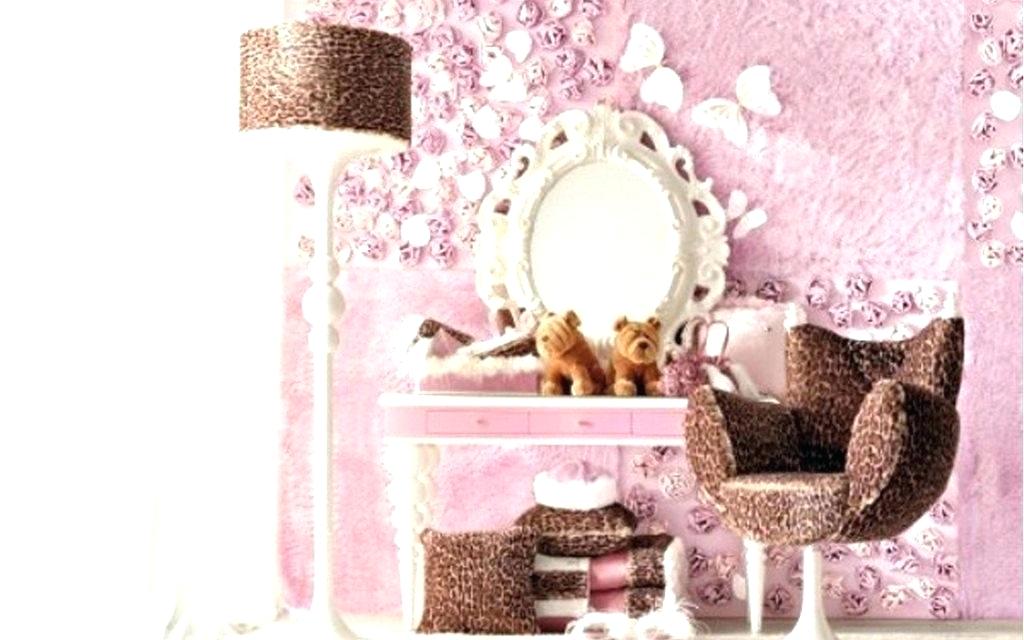 Luxurious Pink Bedroom For Girl - HD Wallpaper 