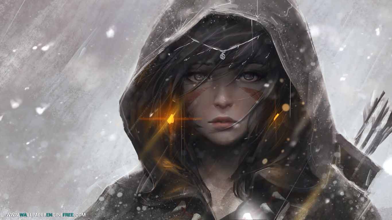The Ghost Princess Wallpaper Engine - Mr Fijiwiji Direct & Aruna Time To Say Goodbye - HD Wallpaper 
