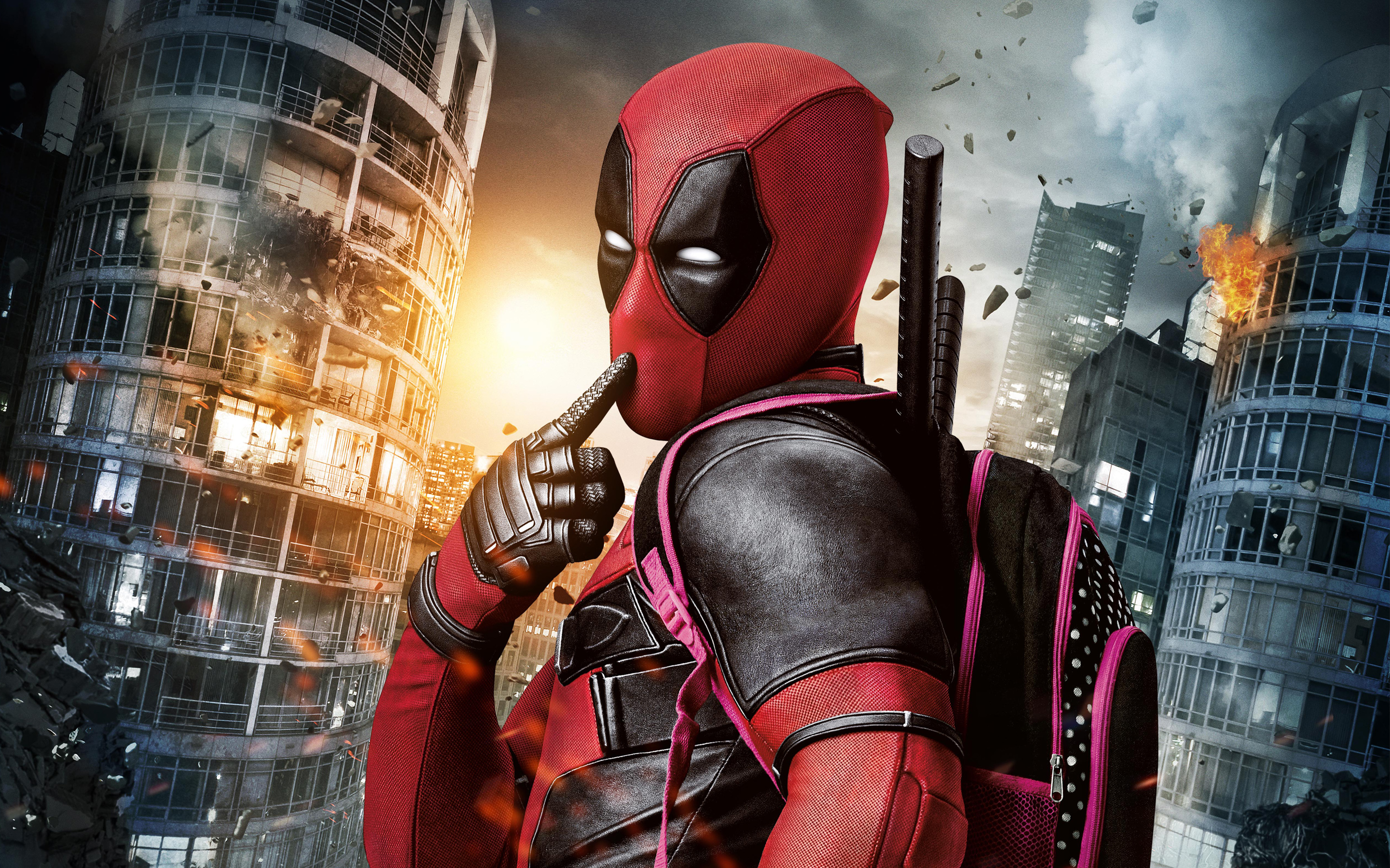 Marvel Deadpool Movie Wallpaper - Marvel Wallpaper Deadpool - HD Wallpaper 