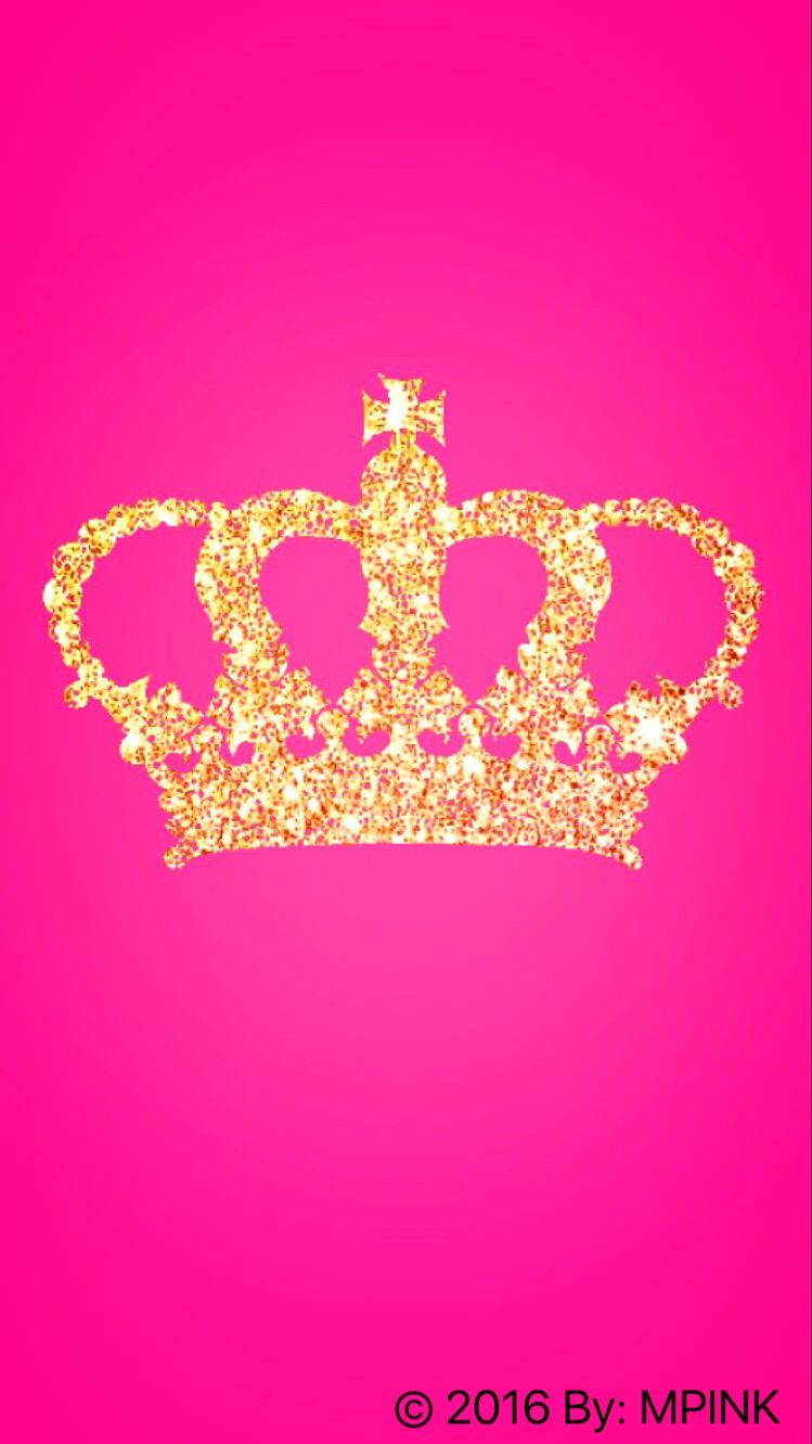 Glitter Princess Crown Wallpaper Created By Me For - Princess Wallpaper For  Iphone - 749x1331 Wallpaper 