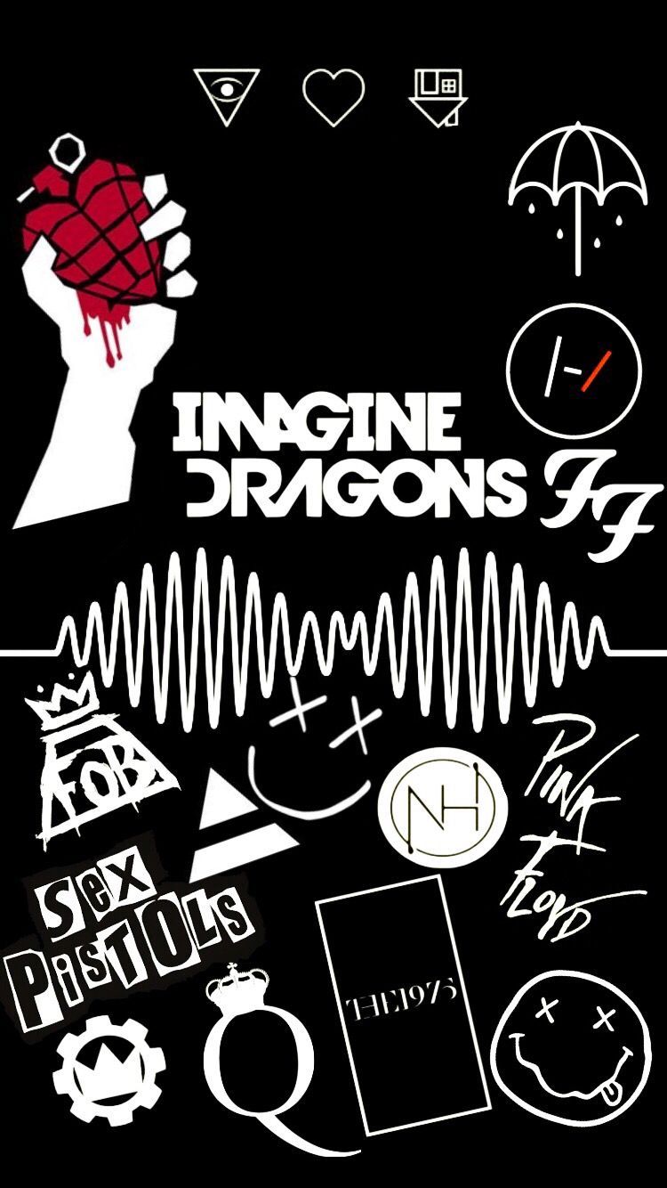 Rock Wallpaper - Rock Bands Wallpaper Iphone - HD Wallpaper 