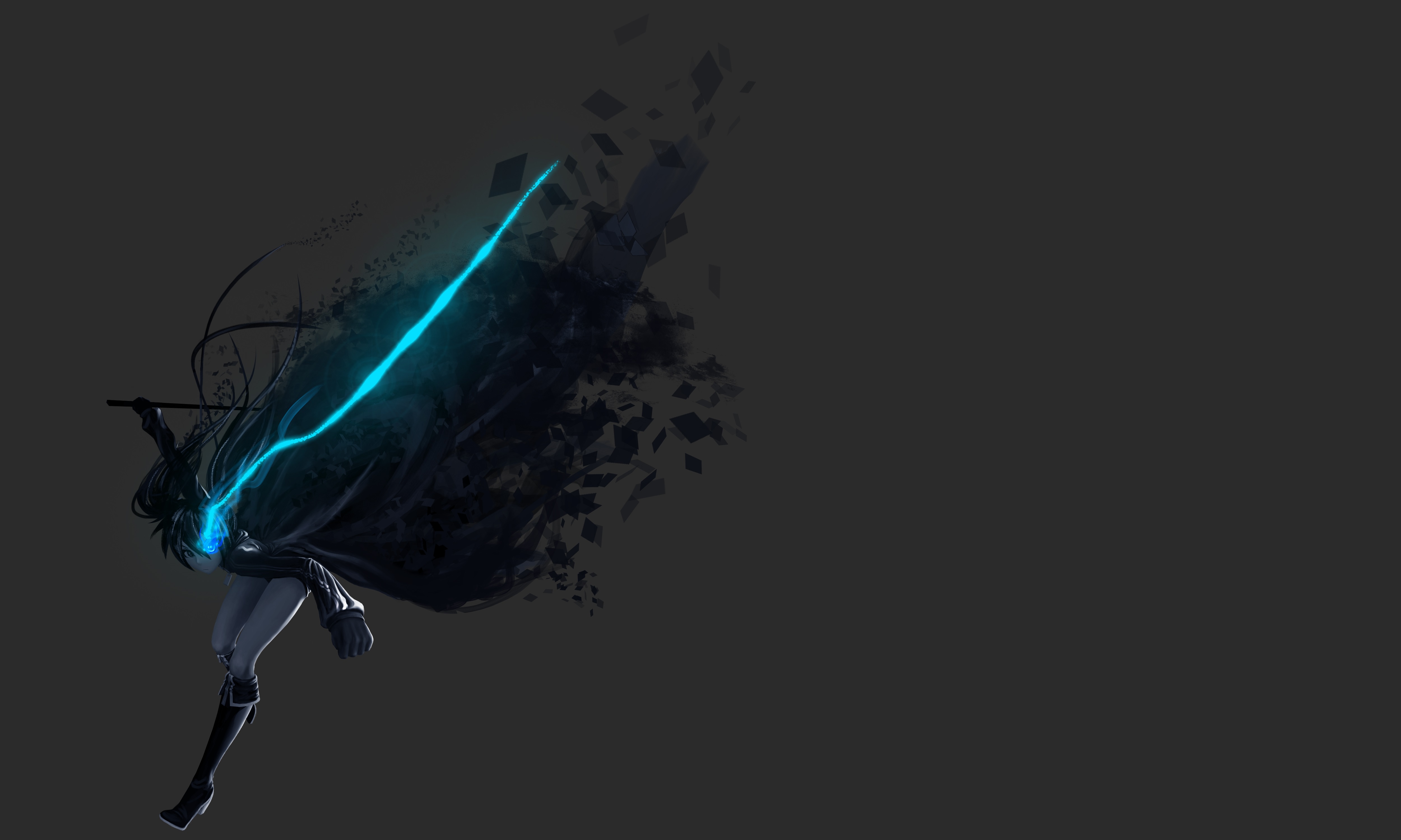 Black Rock Shooter - HD Wallpaper 