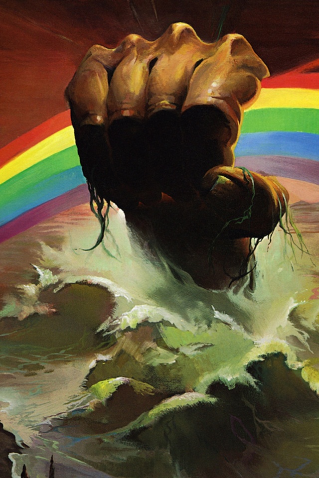Rainbow Rising - HD Wallpaper 