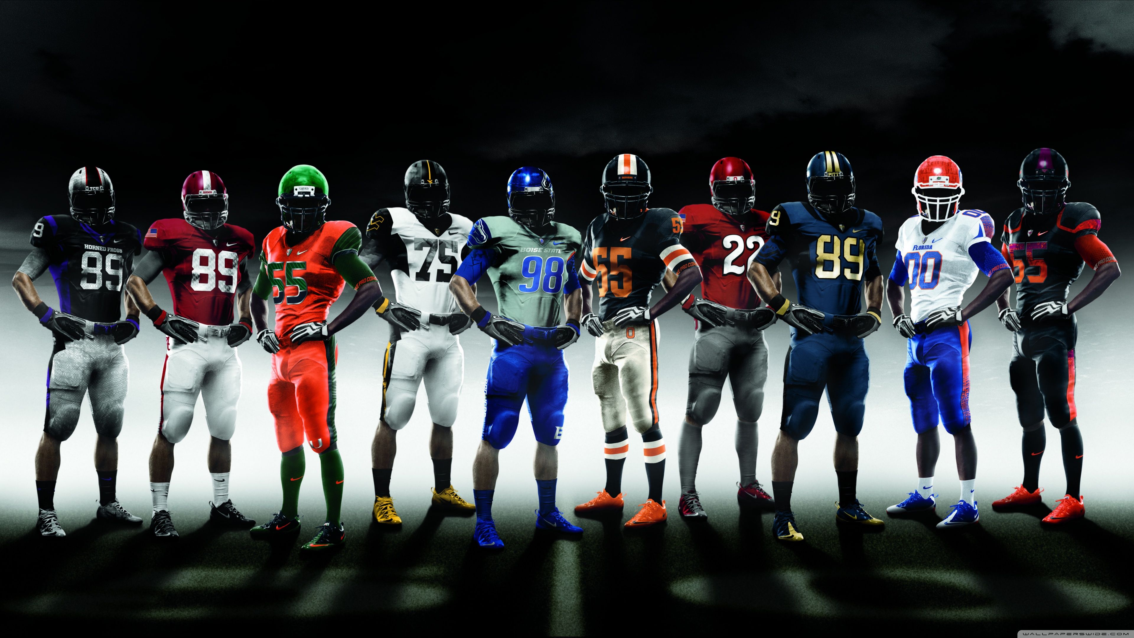 American Football Players ❤ 4k Hd Desktop Wallpaper - Virginia Tech Football Uniforms 2018 - HD Wallpaper 