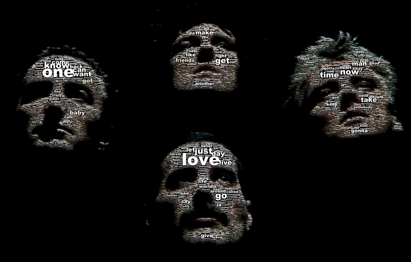 Photo Wallpaper Rock, Music, Queen, Wallpapers, Freddie - Обои Queen - HD Wallpaper 