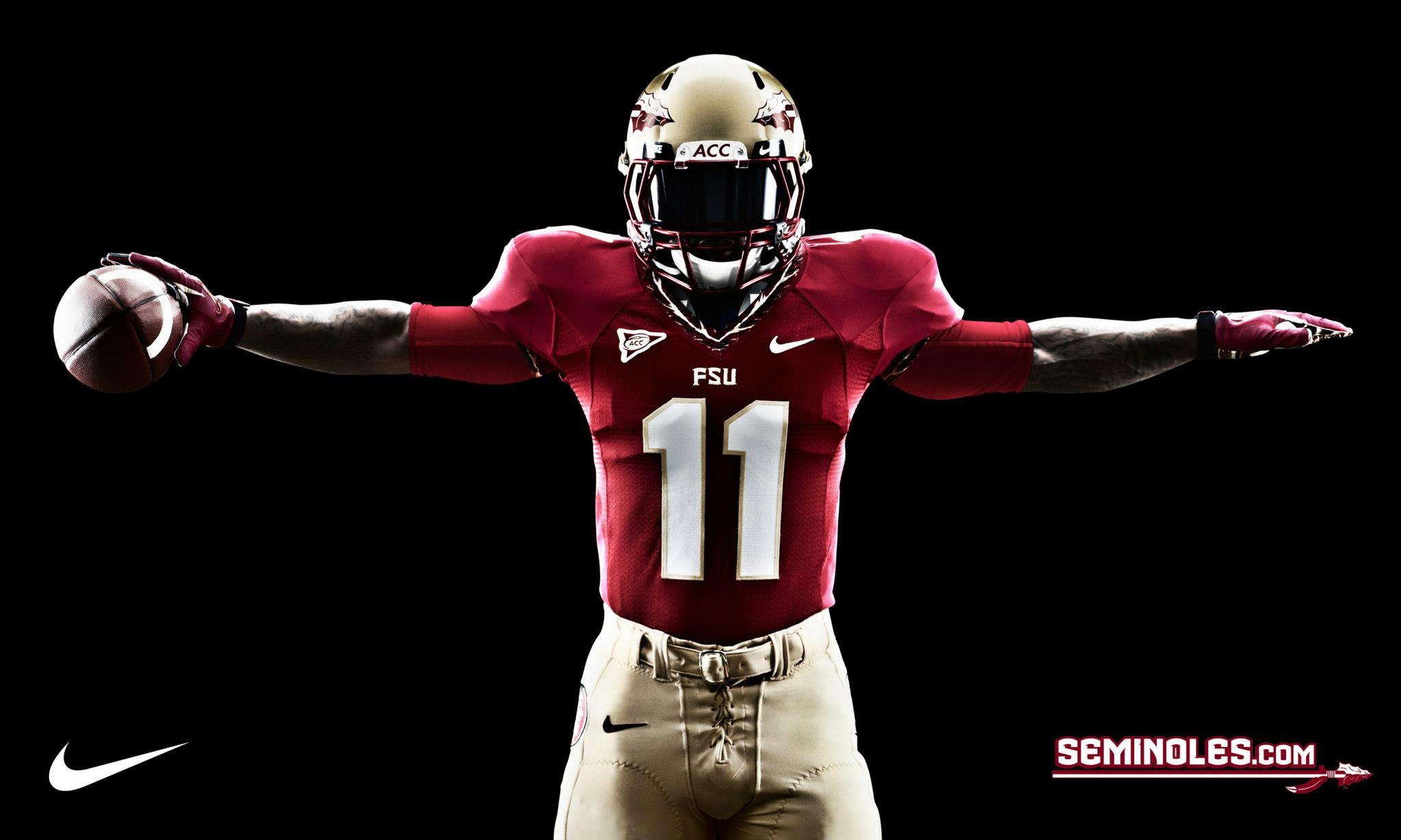 Awesome Florida State Football Wallpaper Beautiful - High Resolution American Football - HD Wallpaper 