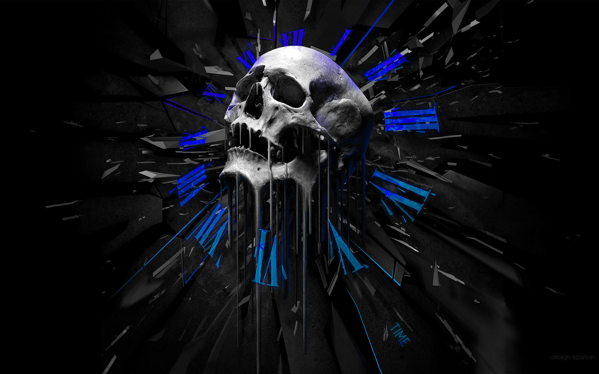 Cute Skull Wallpapers - Totenköpfe Hintergrundbilder - HD Wallpaper 