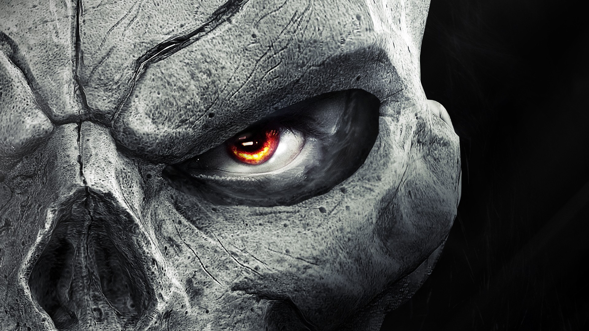Skull Wallpaper Hd - Darksiders 2 Skull - HD Wallpaper 