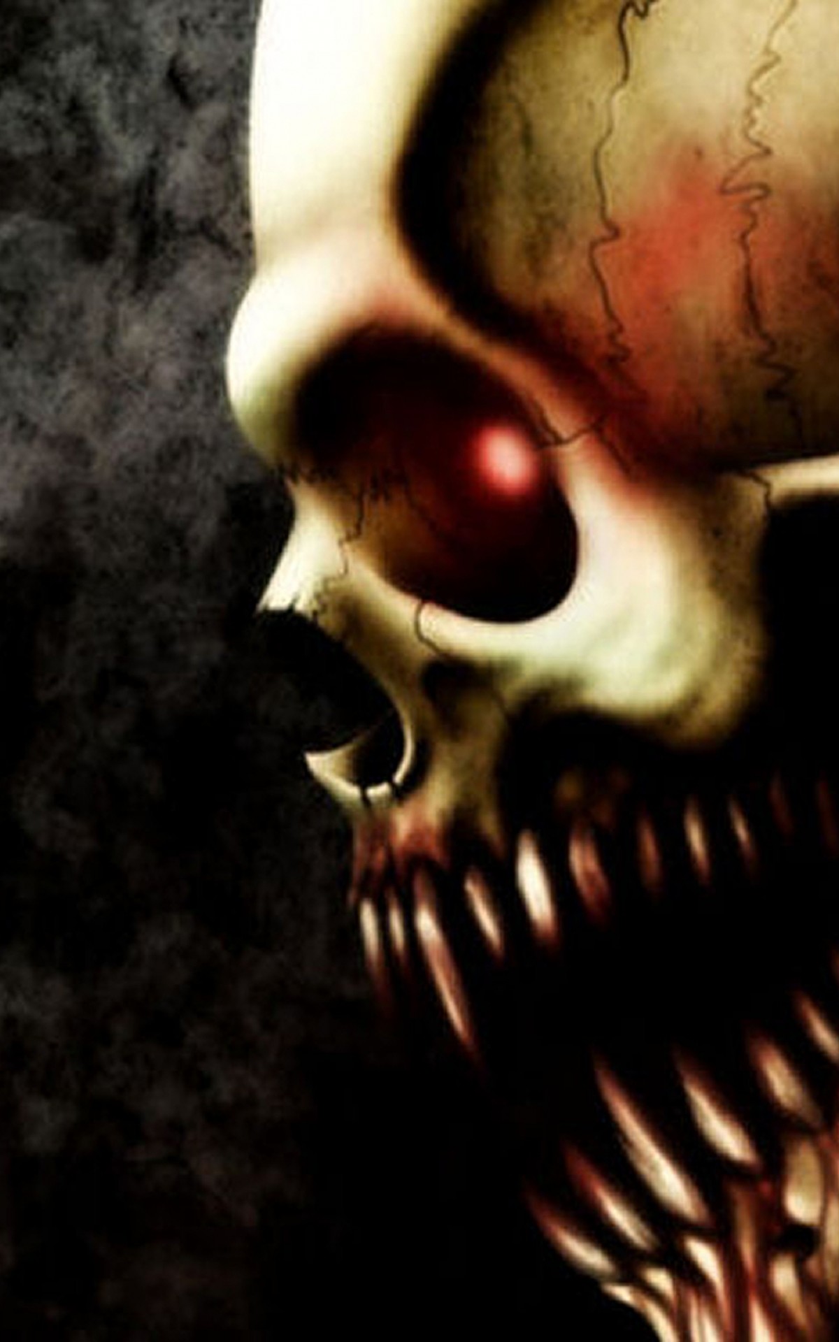 1200x1920, Evil Skull Wallpapers - Evil Skull - HD Wallpaper 