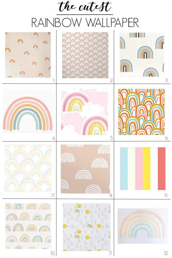 Here Are The Cutest Rainbow Wallpapers You Could Put - Motif - HD Wallpaper 