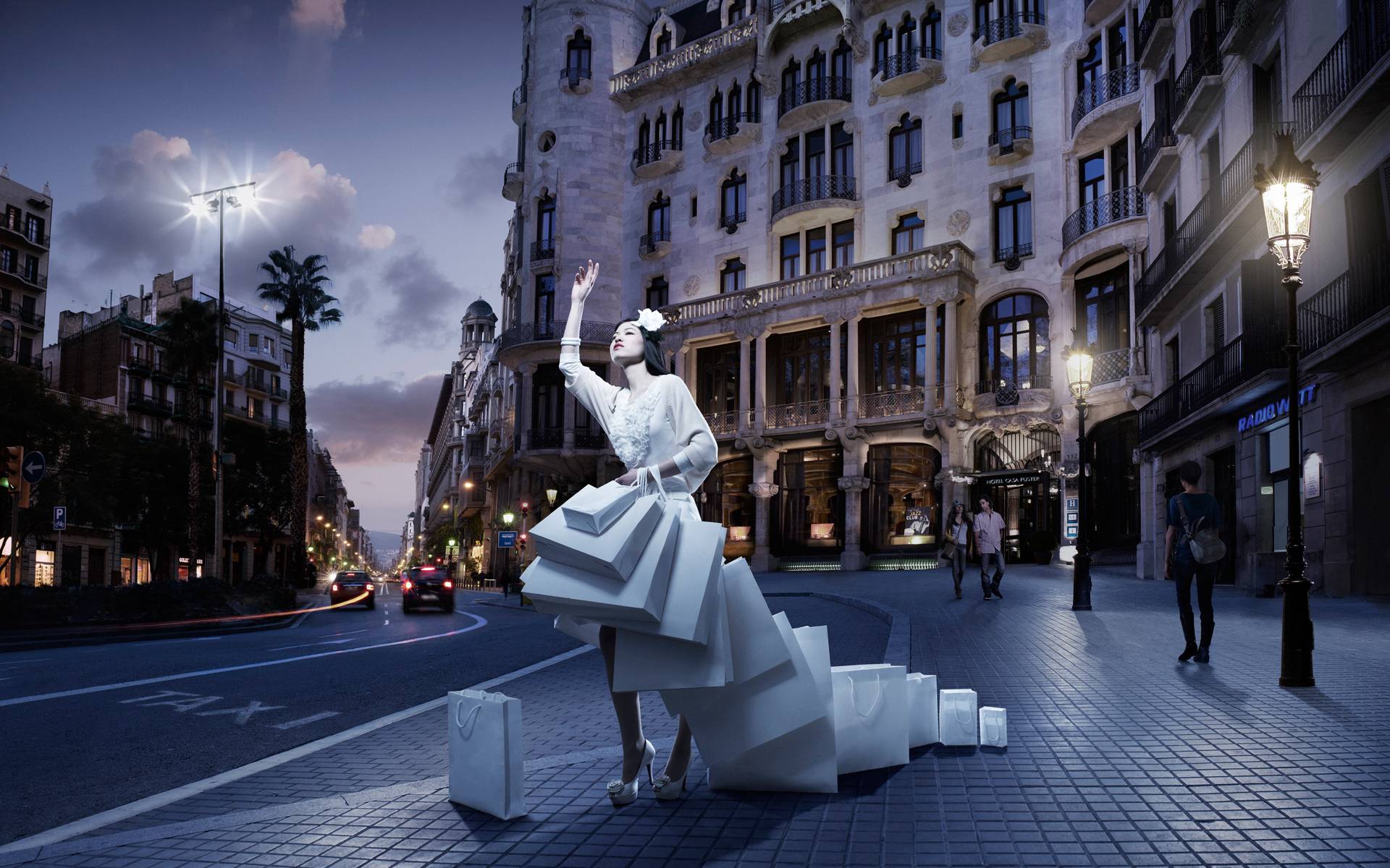 Fashion Desktop Wallpapers Picture Wallpapers - Passeig De Gràcia, Barcelona - HD Wallpaper 