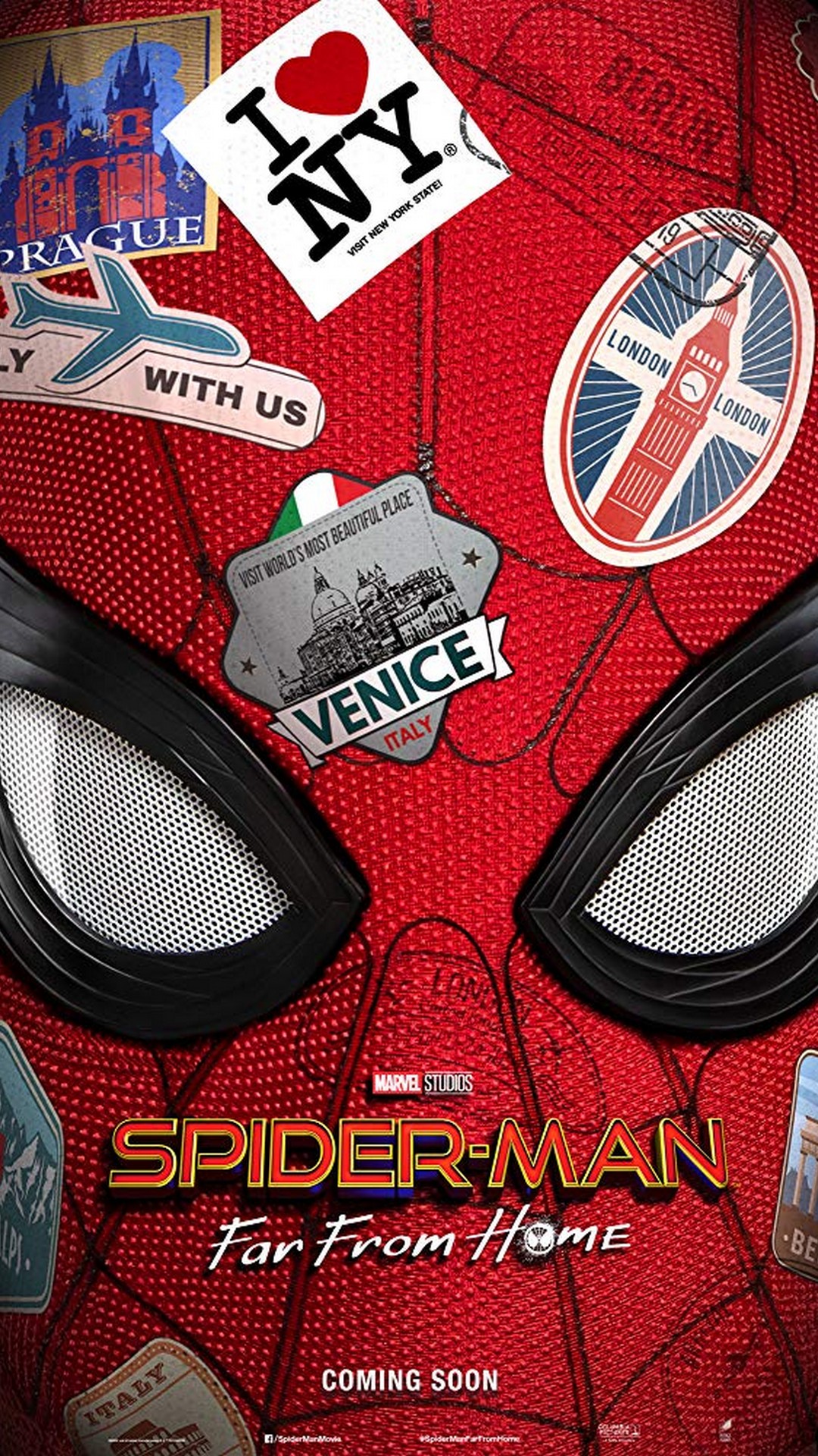 Spider Man Far From Home Iphone Wallpaper With High - Spiderman Far From Home Wallpaper Hd - HD Wallpaper 