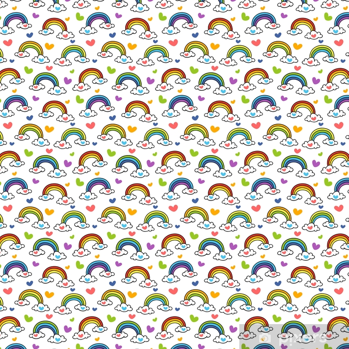 Papel Decorativo De Arcoiris - HD Wallpaper 