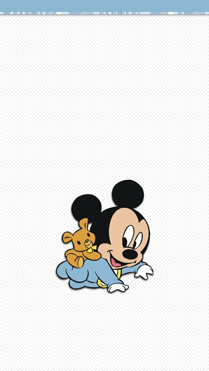 Baby Mickey Mouse Wallpaper - Home Screen Mickey Mouse - HD Wallpaper 