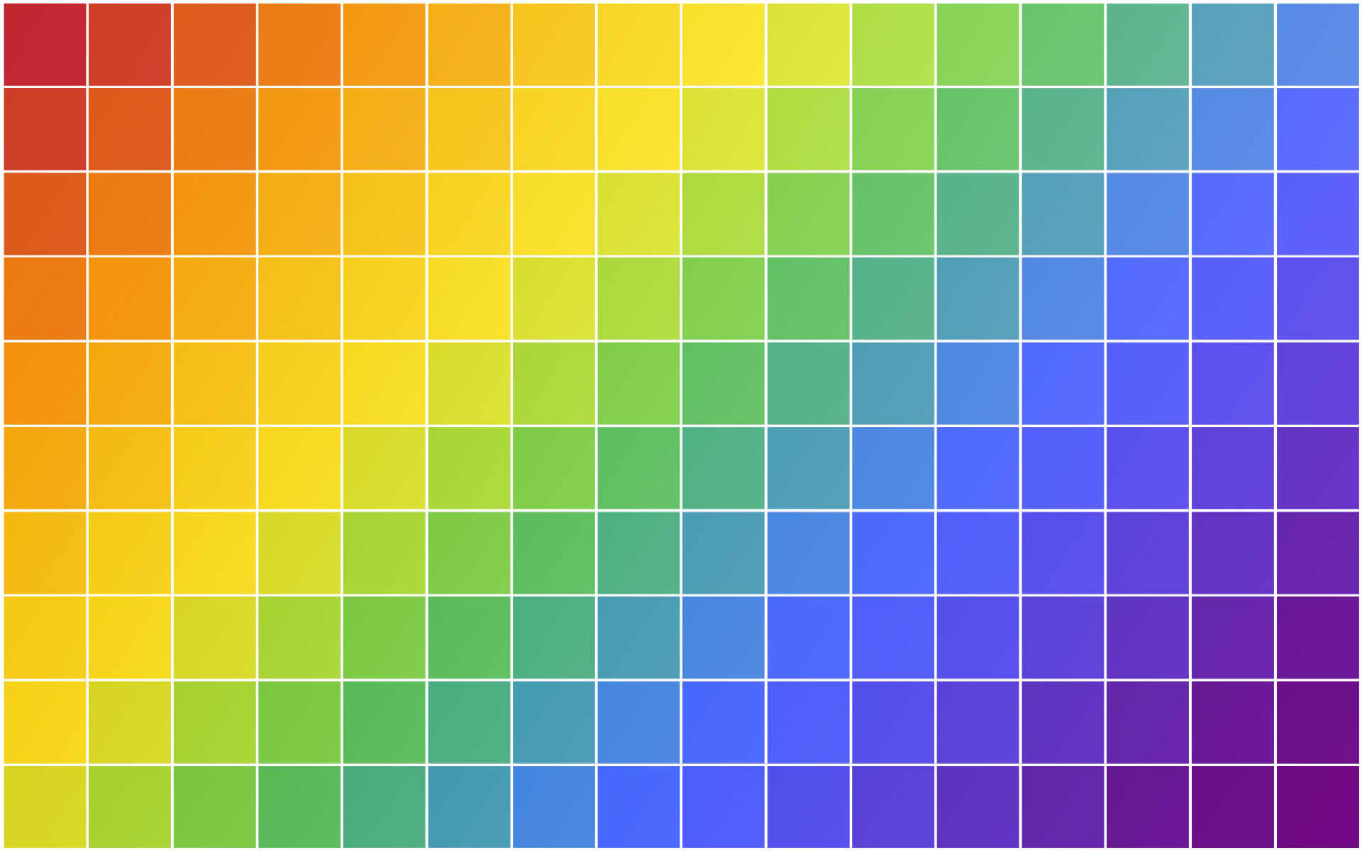 Rainbow Squares - HD Wallpaper 
