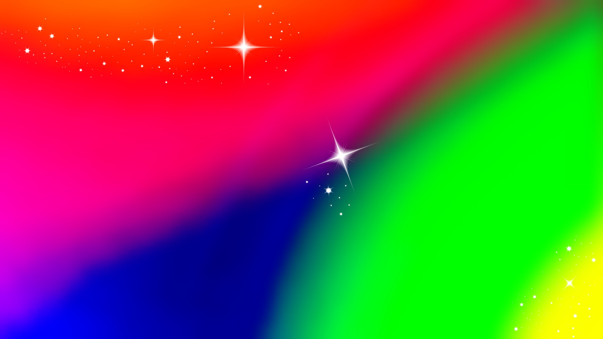 Sparkle Stars Rainbow Wallpaper - Graphic Design - HD Wallpaper 
