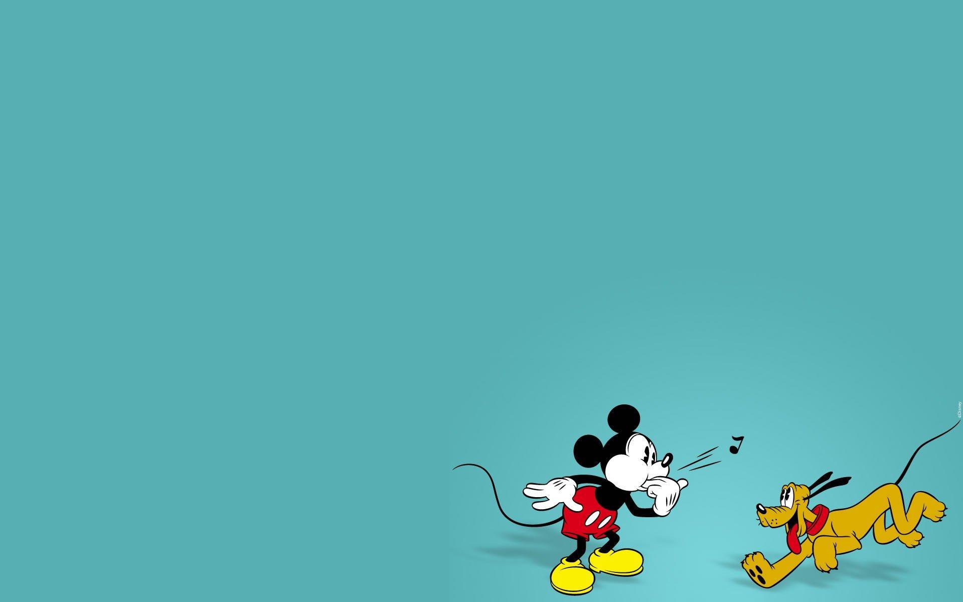 Mickey Mouse Backgrounds 
 Data-src /full/812511 - Mickey And Pluto - HD Wallpaper 