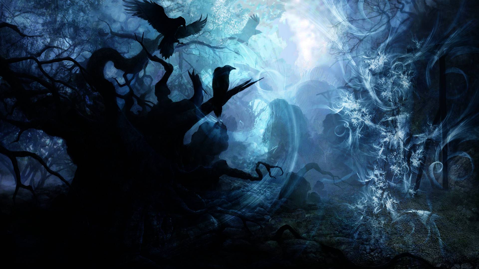 Dark Fantasy Background - HD Wallpaper 