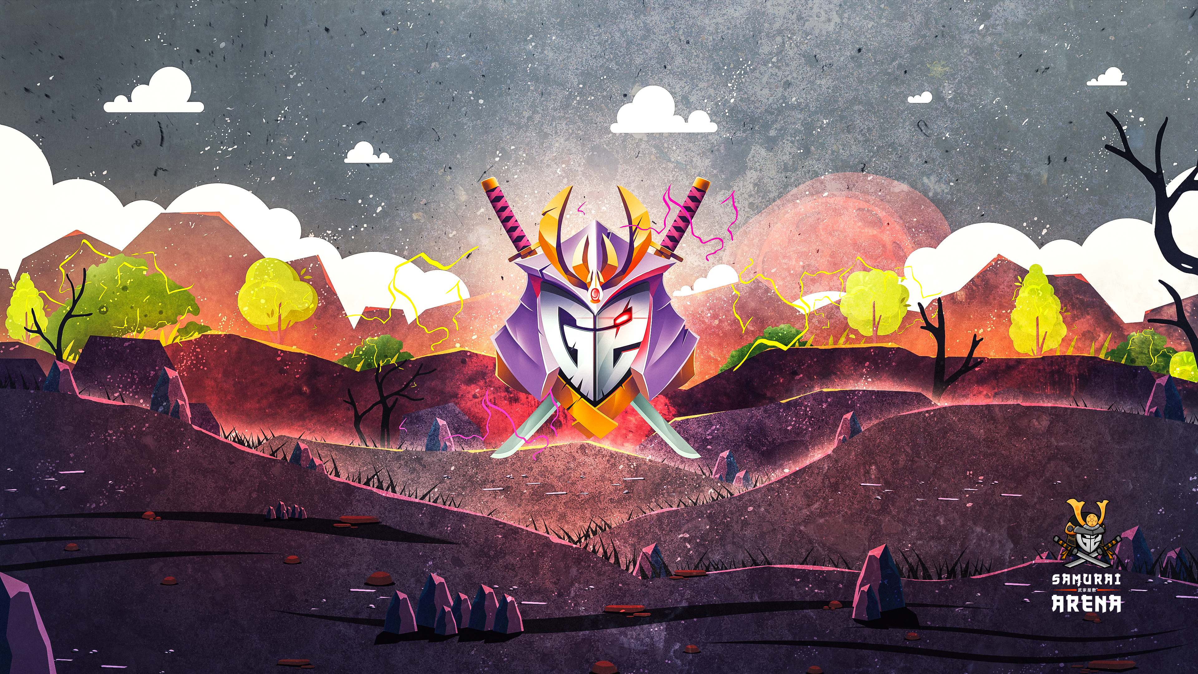 Samurai Arena Wallpaper Vii - HD Wallpaper 