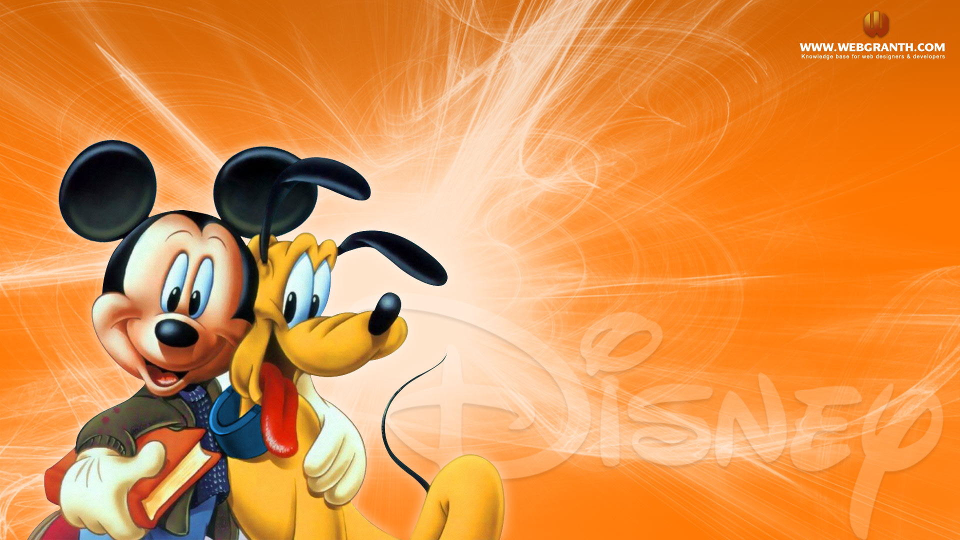 Cartoon Mickey Mouse Wallpaper - Mickey Mouse - HD Wallpaper 