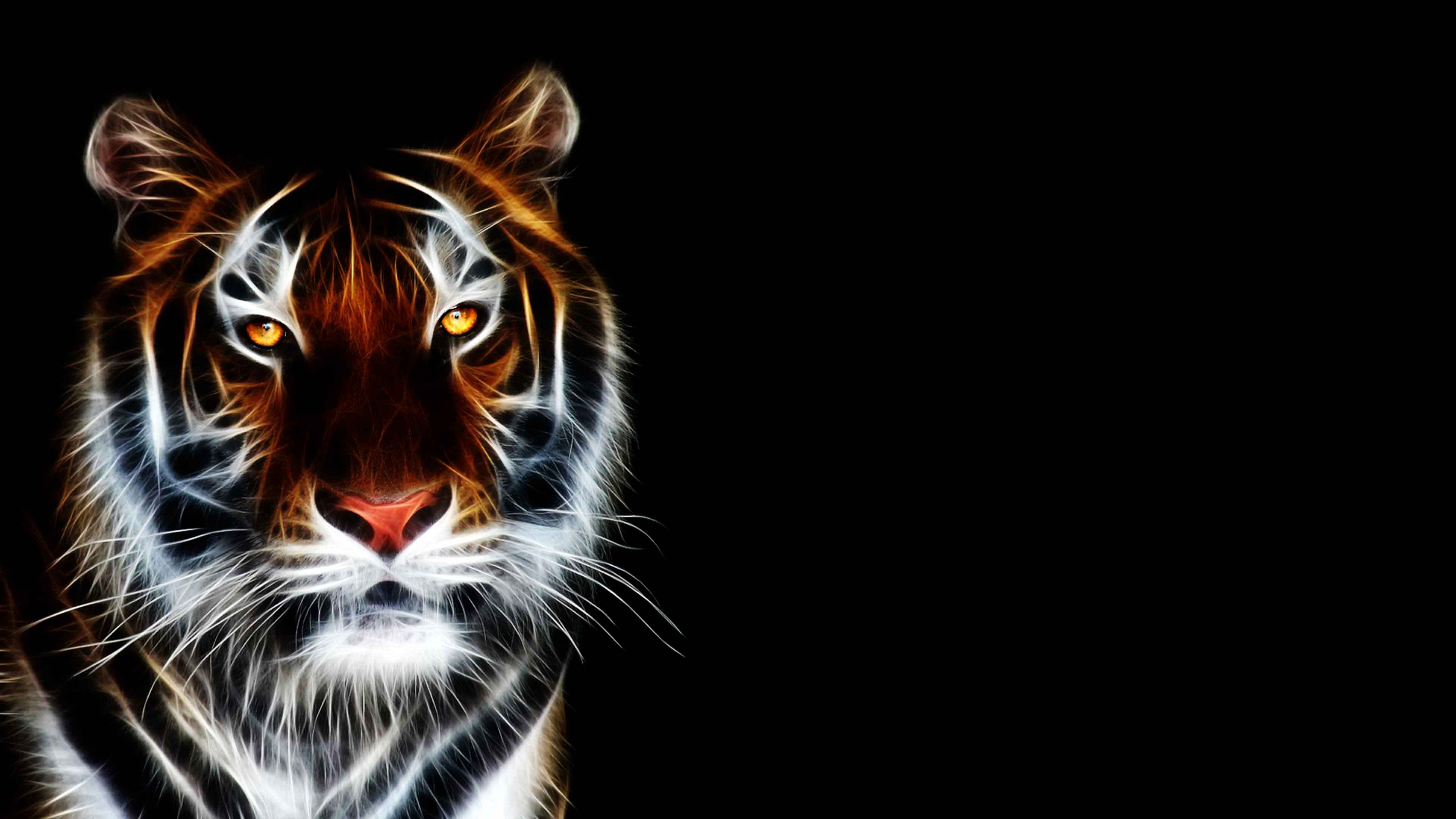 3d Animated Tiger Wallpaper - Tiger Images Hd 3d - 3840x2160 Wallpaper -  