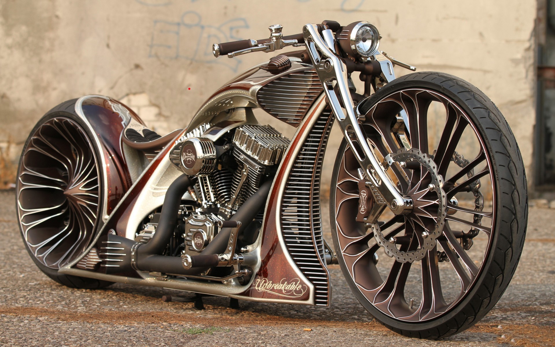 3d Cool Bike Wallpaper - Custom Bikes - HD Wallpaper 