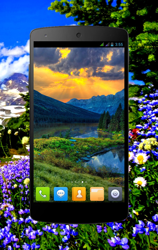 Живые Обои Весна - HD Wallpaper 