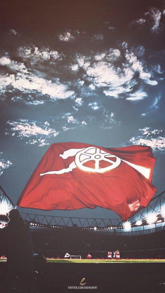 Arsenal Flag In Stadium - HD Wallpaper 