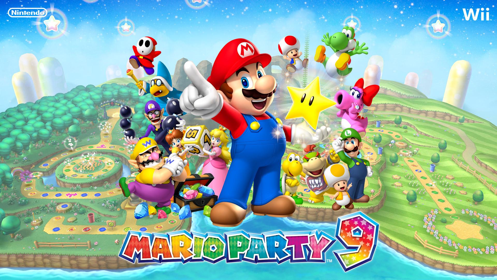 Mario Bros Party 9 - HD Wallpaper 