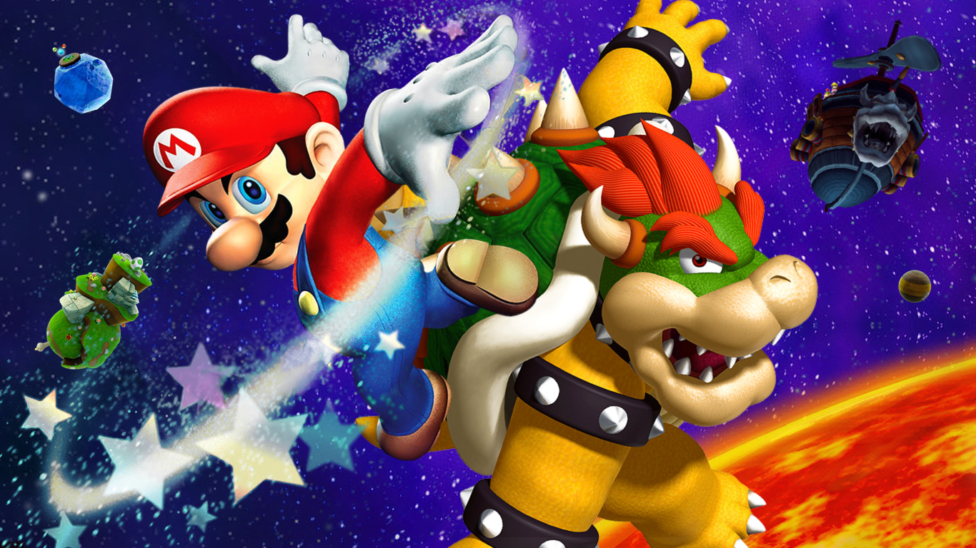 Super Mario And Bowser - HD Wallpaper 