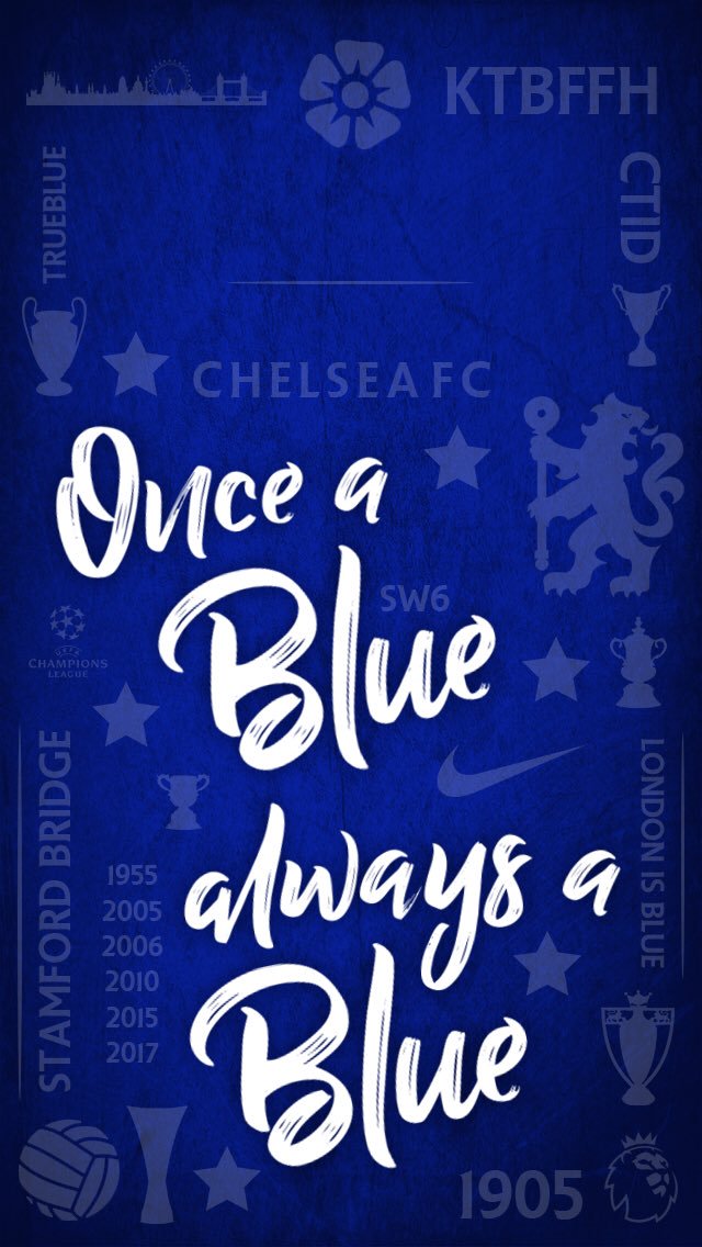 Chelsea Once A Blue Always A Blue - HD Wallpaper 