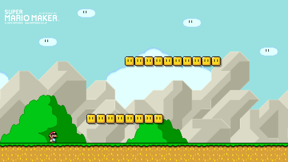 Super Mario Maker Mobile - HD Wallpaper 