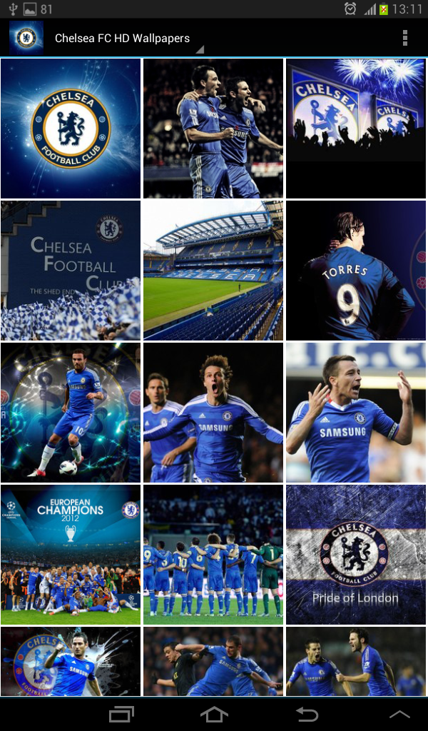 Chelsea Fc Home Screen - HD Wallpaper 