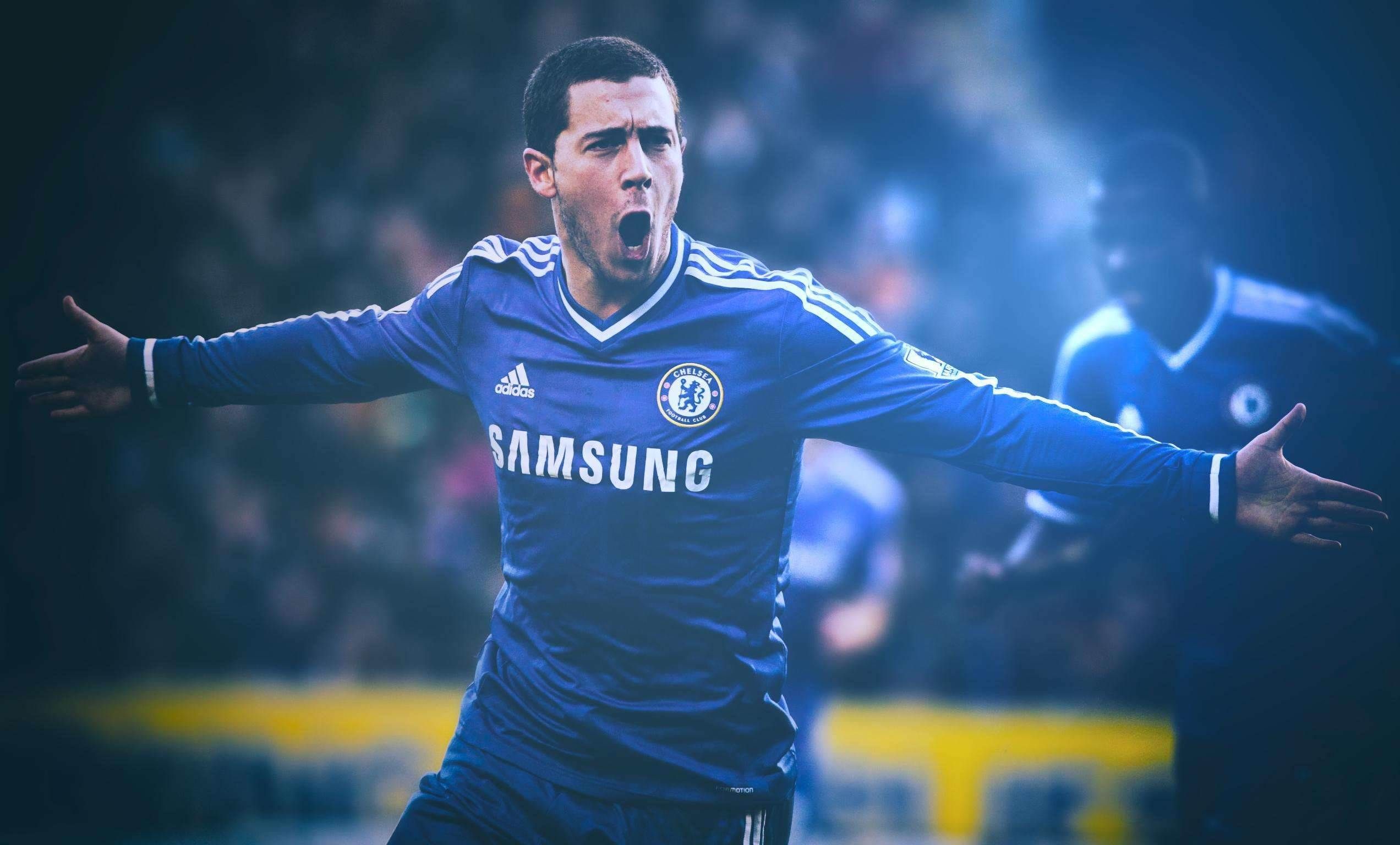 Wallpaper Eden Hazard, Chelsea, Footballer - Eden Hazard Hd - HD Wallpaper 