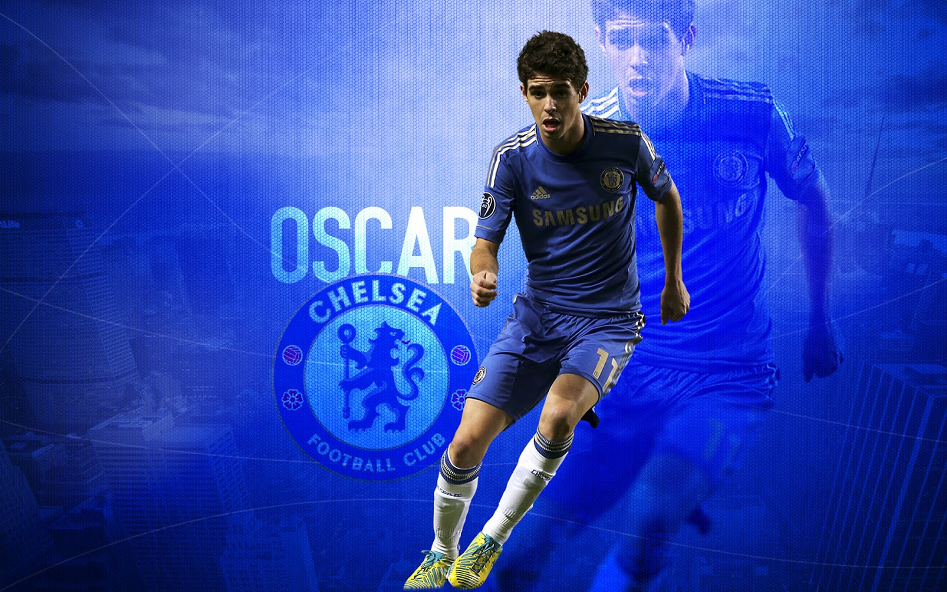 Oscar Dos Santos Chelsea 2014 Wallpaper - Chelsea Fc - HD Wallpaper 
