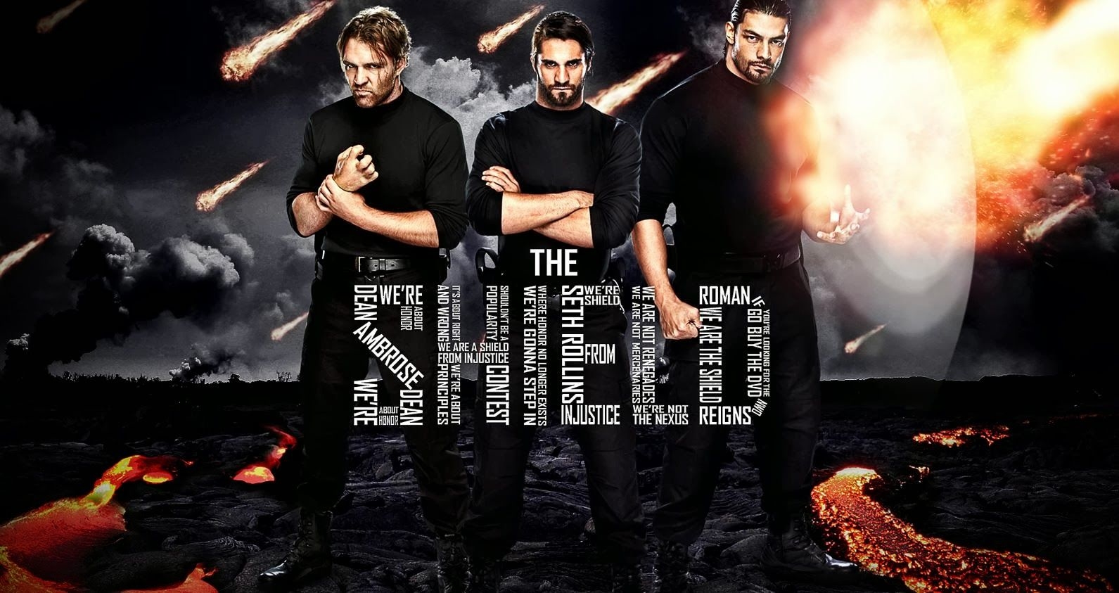 Wwe The Shield Roman Reigns - HD Wallpaper 