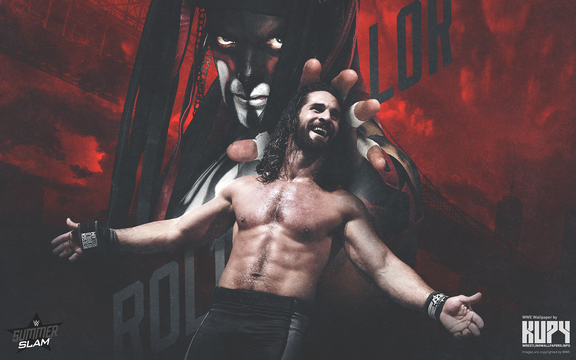 1920ã1200 - Finn Balor And Seth Rollins - HD Wallpaper 