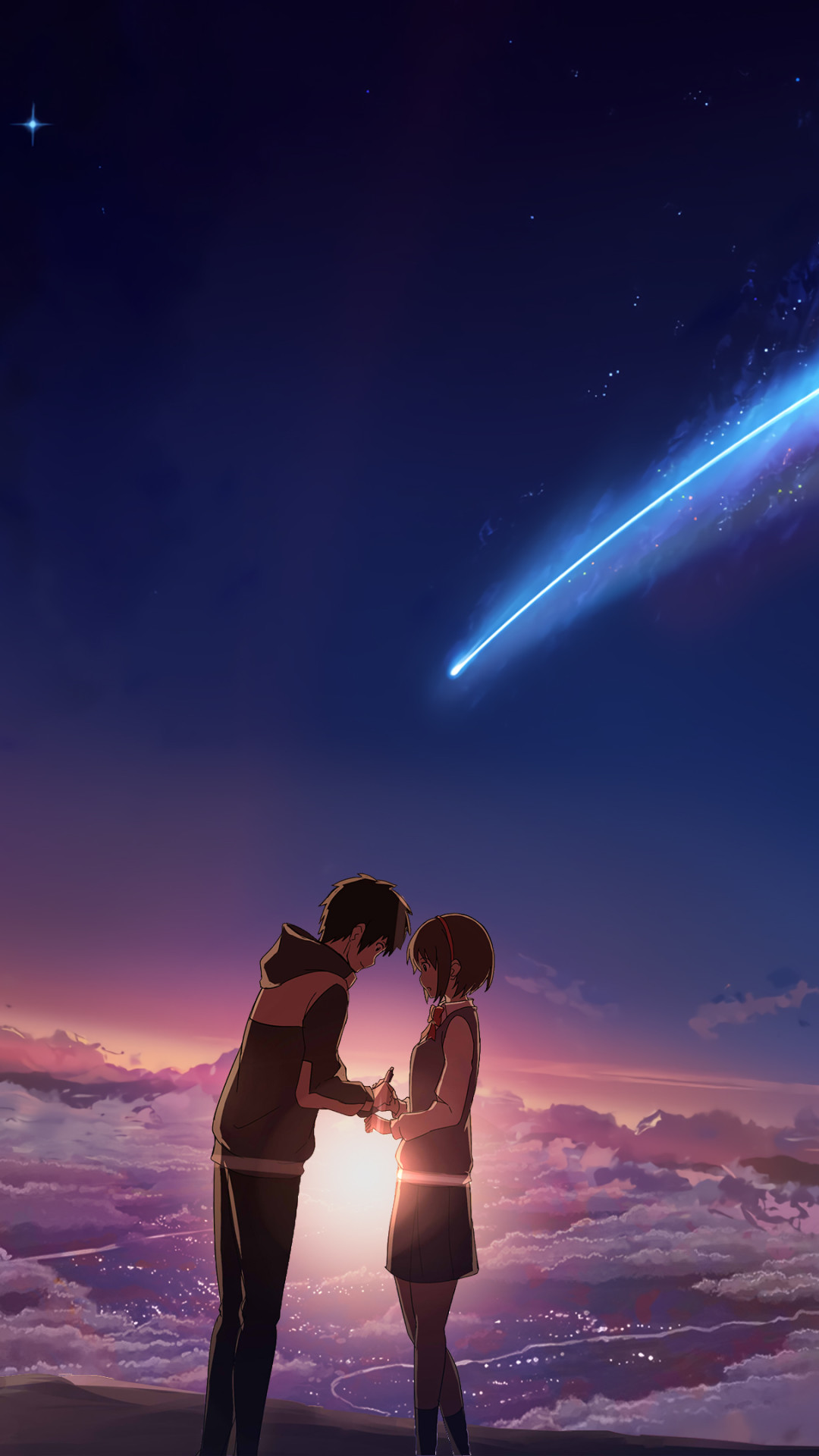 Wallpaper 648839 
 Data-src - Kimi No Nawa Lockscreen - HD Wallpaper 