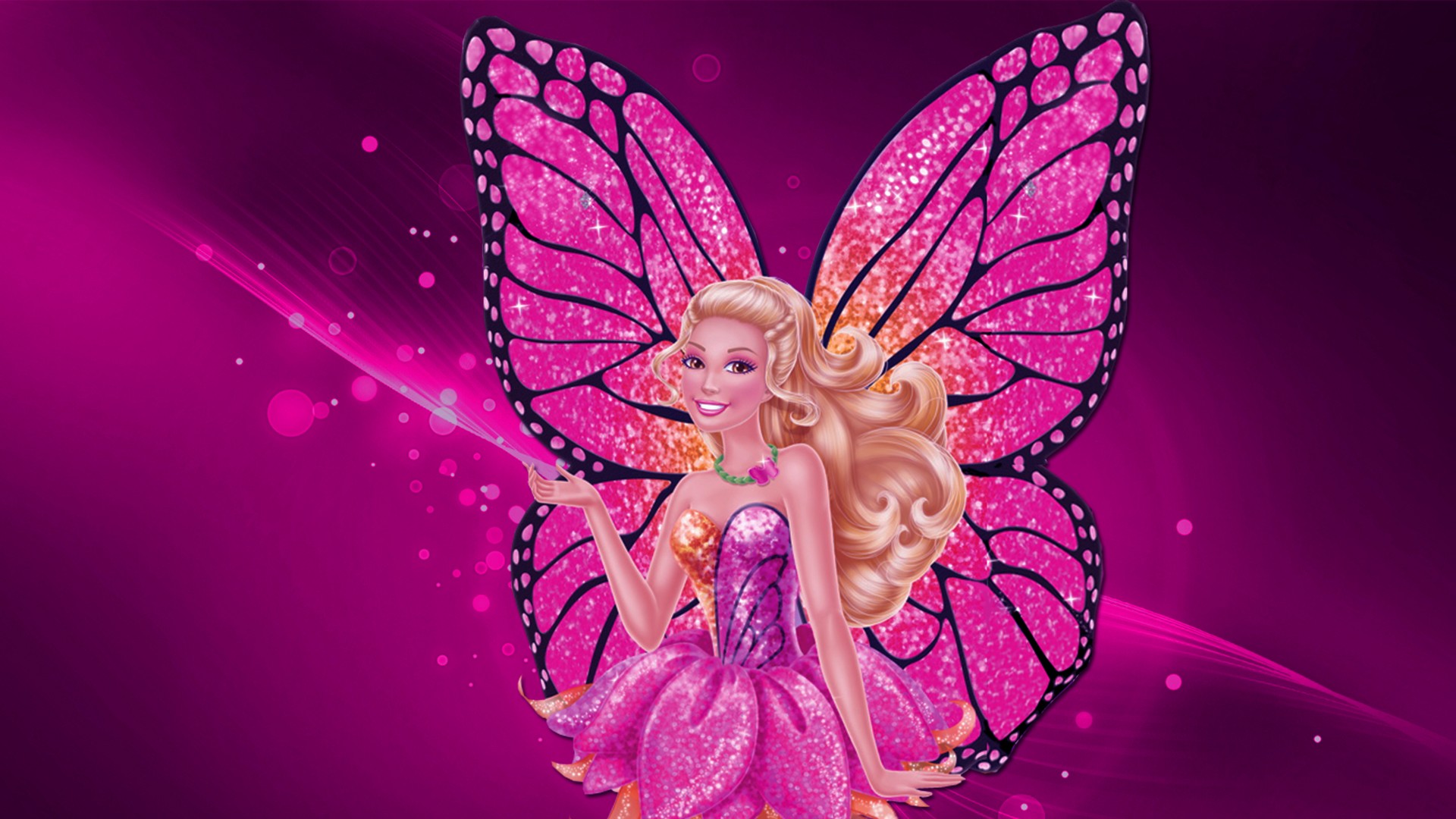 Barbie Desktop Wallpaper - Barbie Mariposa - HD Wallpaper 