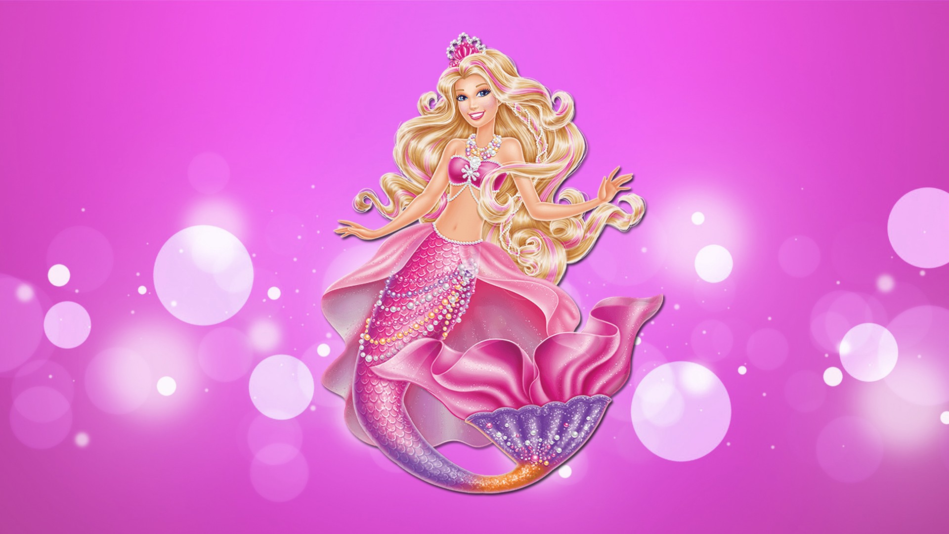 Barbie Wallpaper - High Resolution Barbie Mermaid - HD Wallpaper 