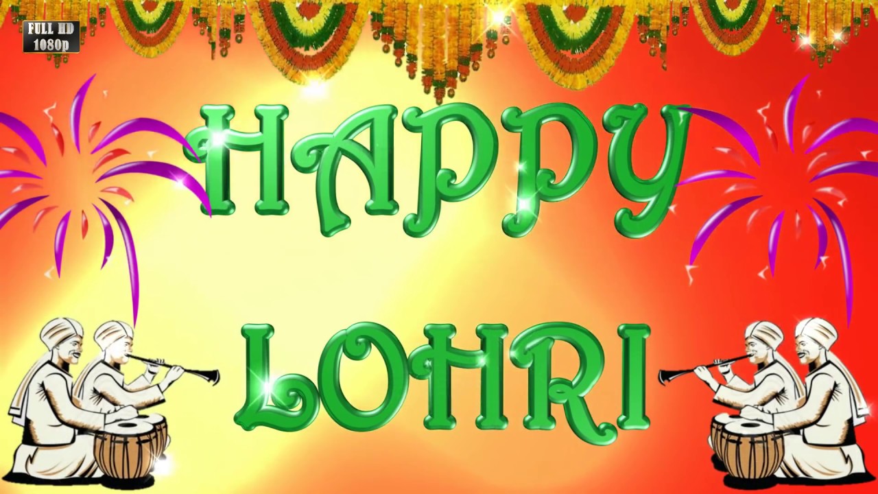 Happy Lohri 2019 Punjabi - Wishes Happy Lohri 2019 - 1280x720 Wallpaper -  