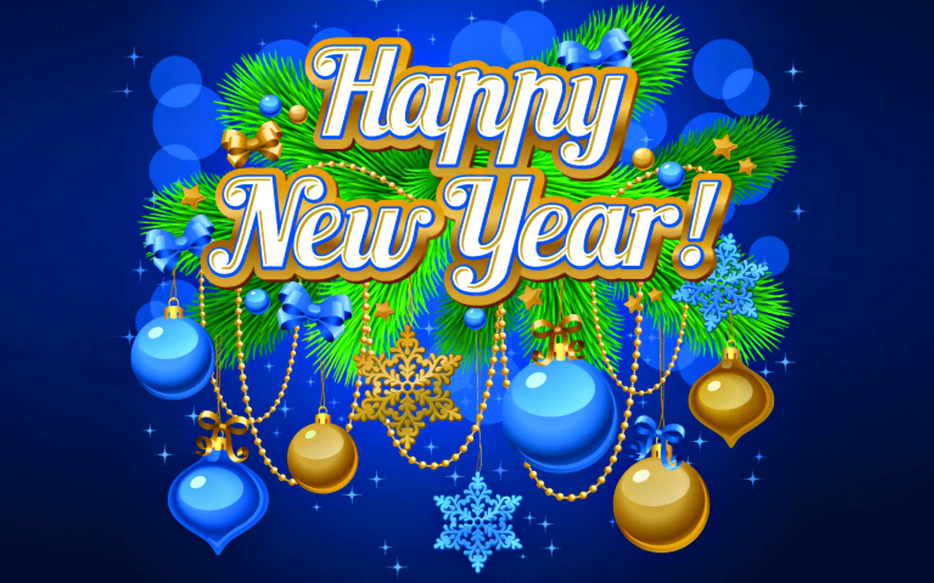 Happy New Year Wallpaper 17 - Happy New Year India - 1920x1200
