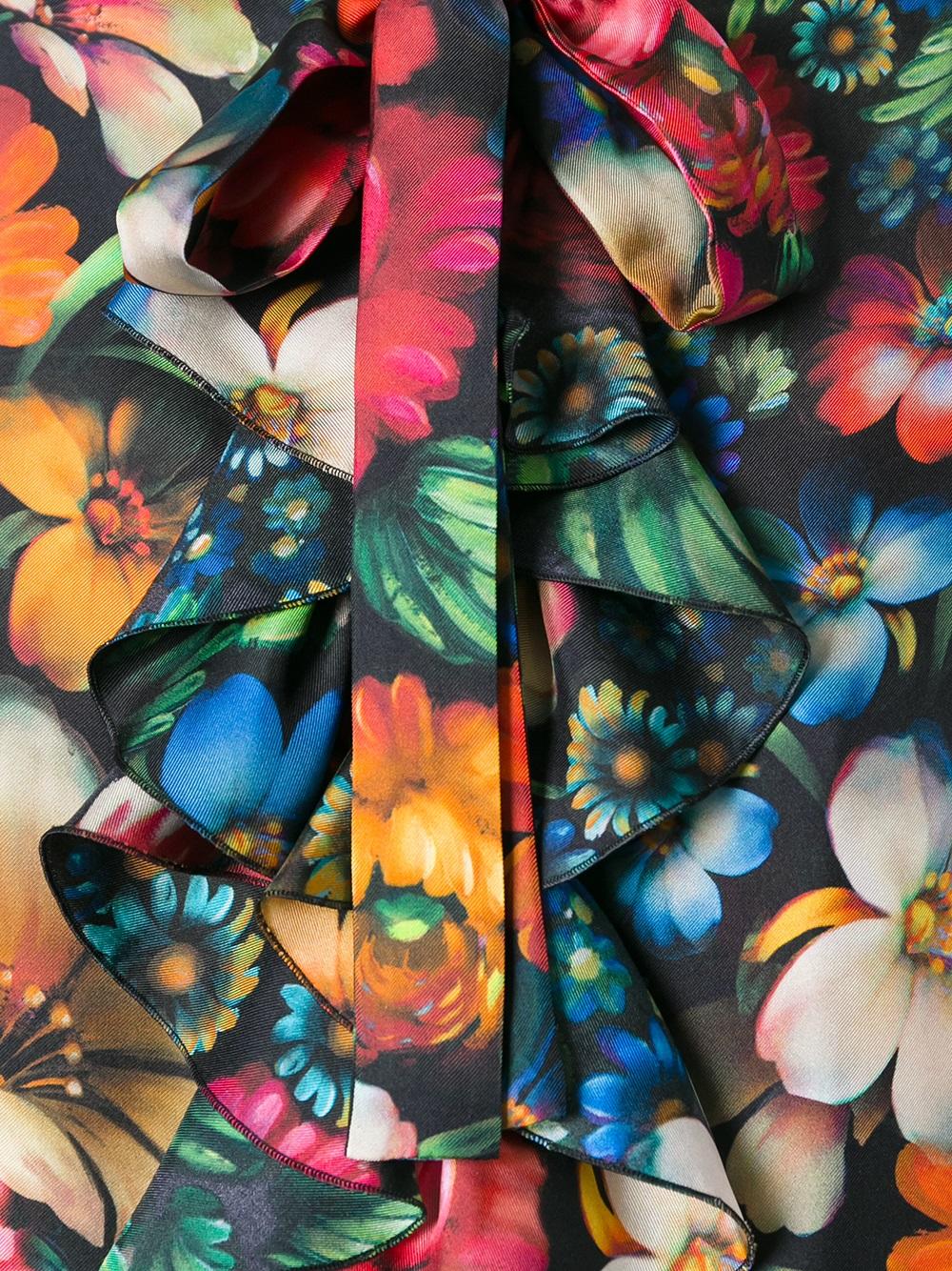 Gucci Vestido De Flores Con Detalles Volantes 1106 - Flores Gucci - HD Wallpaper 