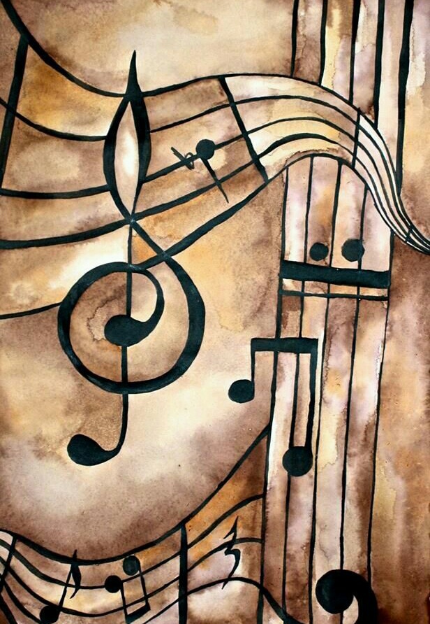 Wallpaper, Musica, And Notas Musicales Image - Music Images Art - HD Wallpaper 