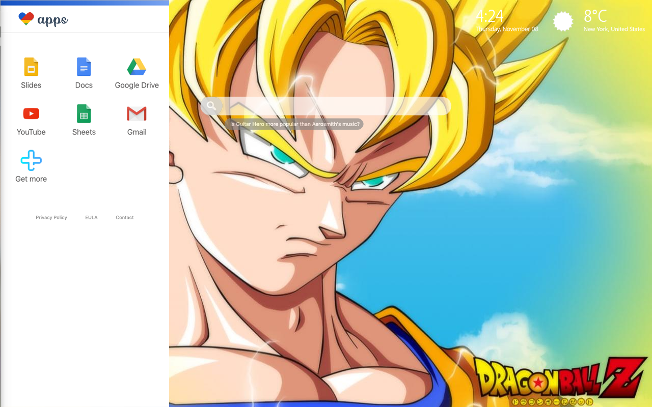 Dragon Ball Z Wallpaper & Dragon Ball Z Super - Papel De Parede Do Goku Dragon Ball Z - HD Wallpaper 