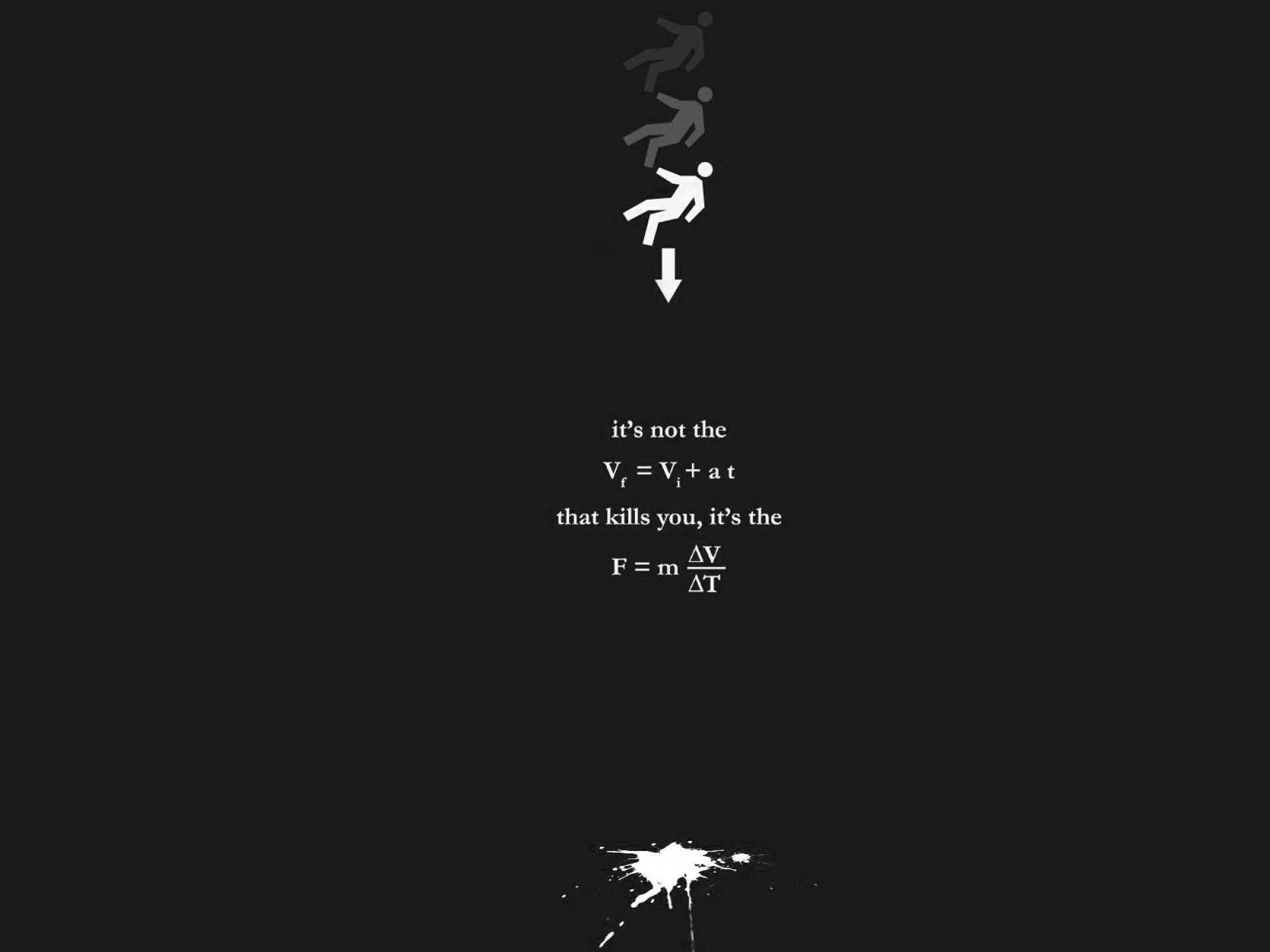 1920x1440, Physics Poster Typography Science Tablet - Iphone 11 Wallpaper Physics - HD Wallpaper 