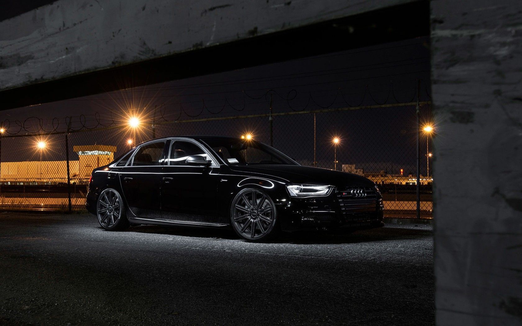 Audi A6 Black Night - HD Wallpaper 