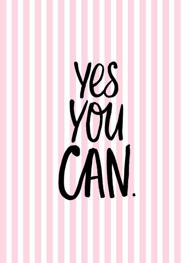 Yes You Can In Pink - HD Wallpaper 