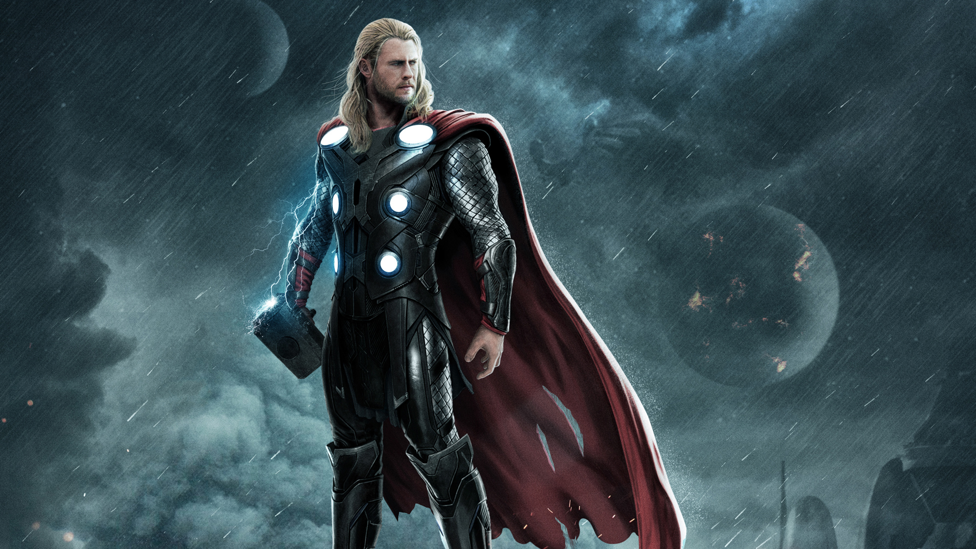 Thor Watch Face For Mi Band 4 - HD Wallpaper 